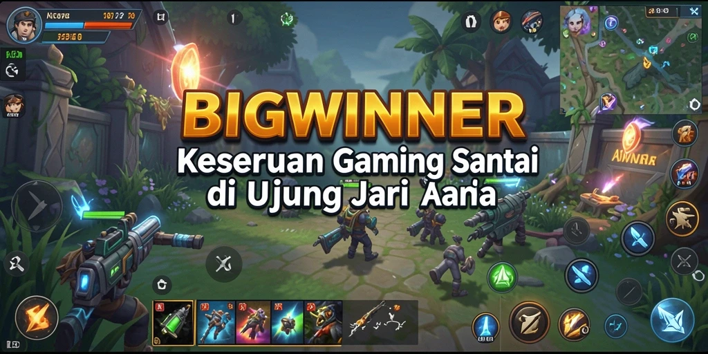 Tampilan gameplay menarik dari BIGWINNER dengan kesenangan tiada henti.