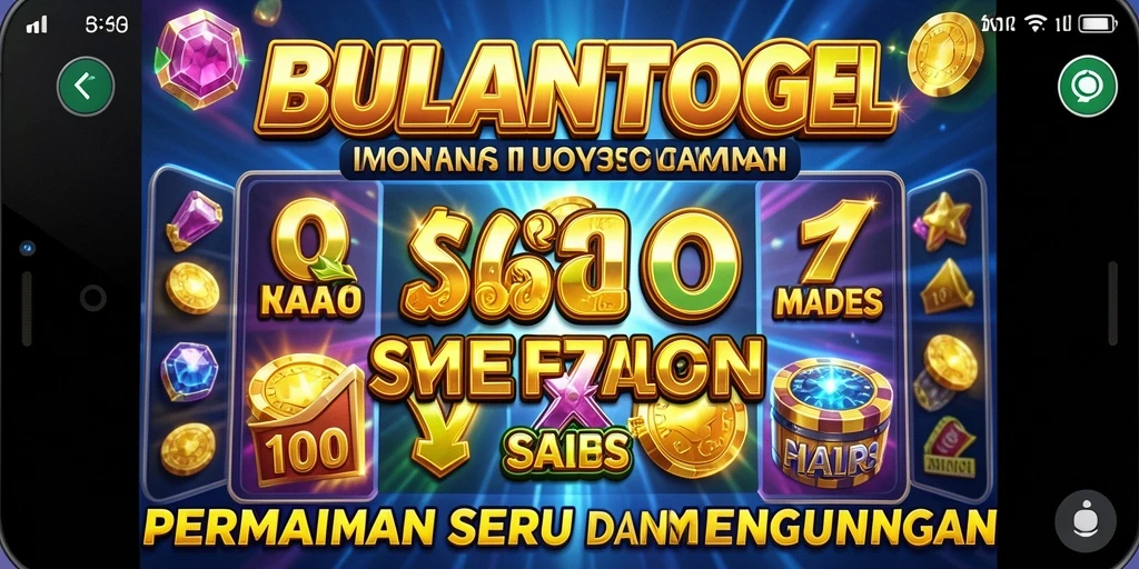 Tampilan gameplay BULANTOGEL yang mendebarkan dan penuh warna.