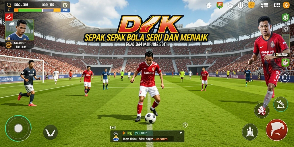 Tampilan gameplay nyata dari DKK yang menggoda