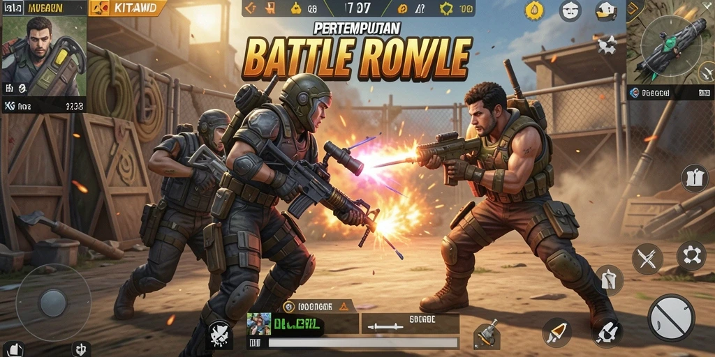 Gameplay seru dengan pertempuran intens di KITAWD.