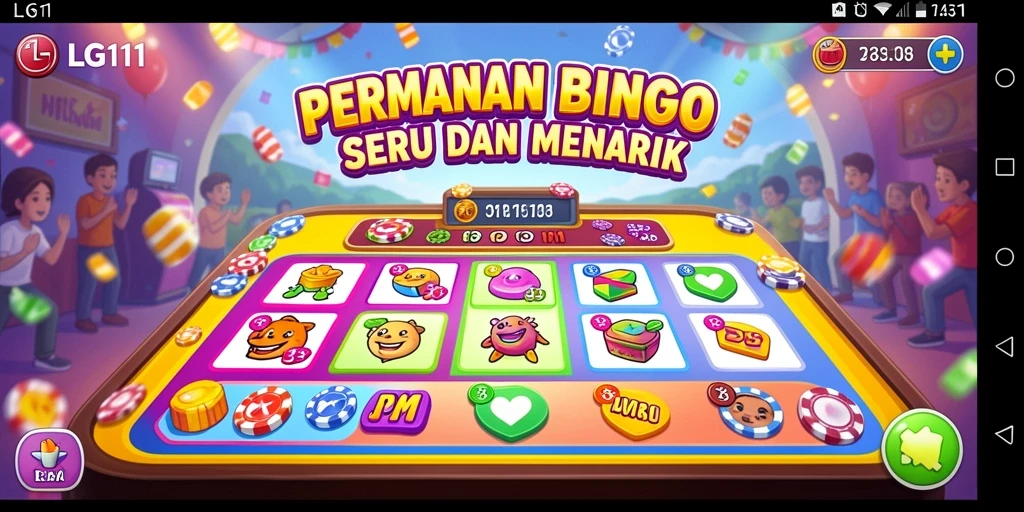 Tampilan gameplay LG111 yang memukau dan interaktif.