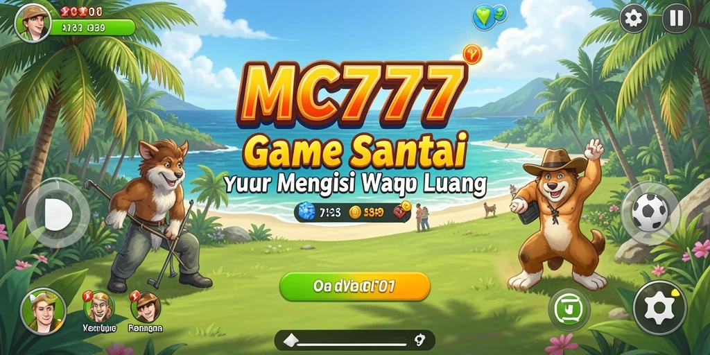 Tampilan gameplay menarik dari MC777 yang menyenangkan dan interaktif.