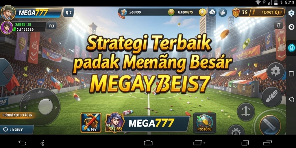 Tampilan strategis yang mendebarkan dalam gameplay MEGA777.