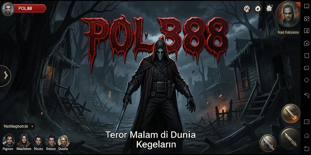 Screenshot menunjukkan adegan menegangkan dalam gameplay POL88.