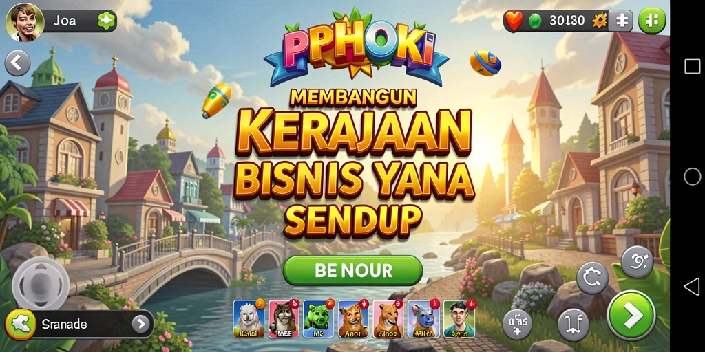 Tampilan gameplay PPHOKI yang menarik dan menantang.