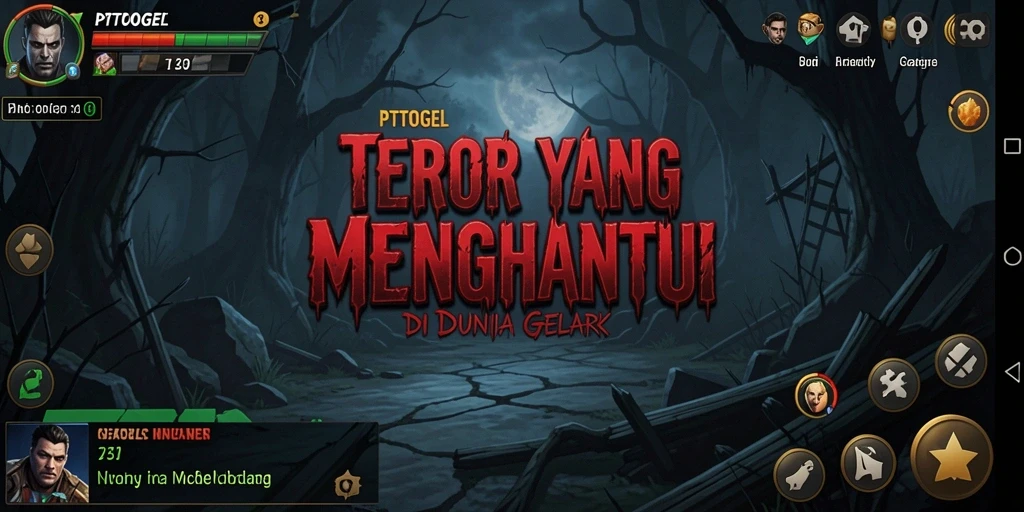 Tangkapan layar dari gameplay PTTOGEL yang menegangkan dan menyeramkan.