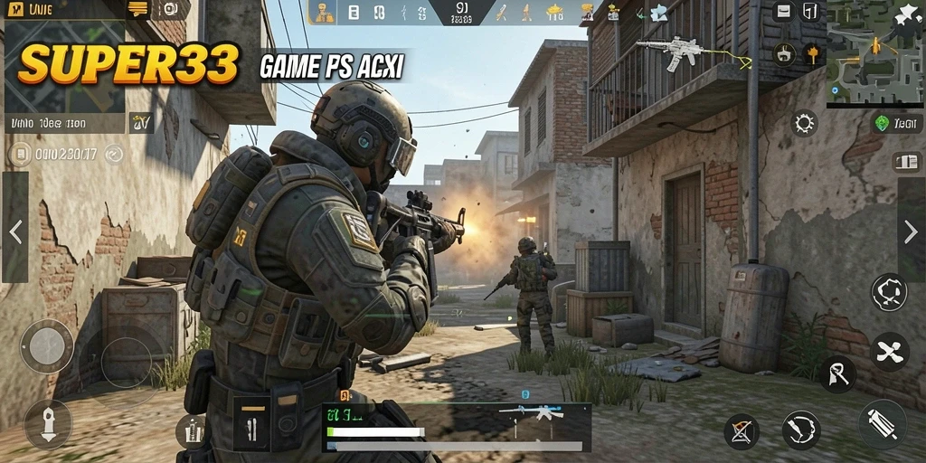 Gameplay intens dengan aksi tembak-menembak yang mendebarkan.