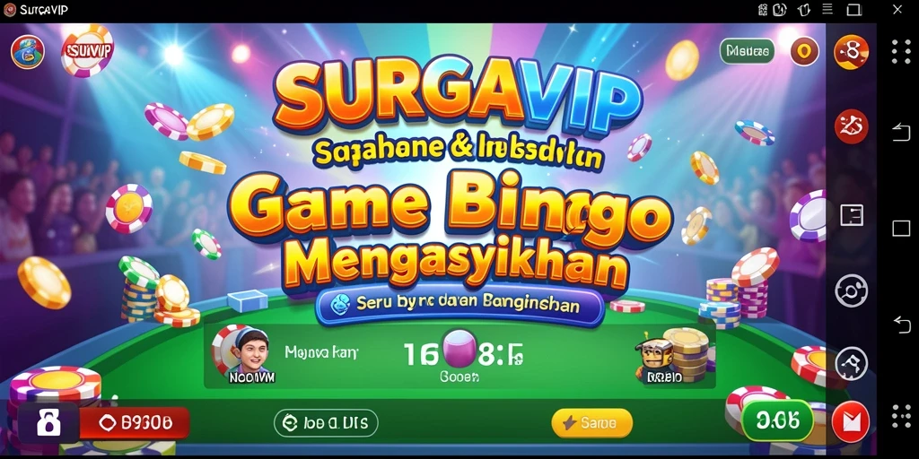 Tampilan gameplay menarik dari SURGAVIP dengan banyak pemain terlibat.