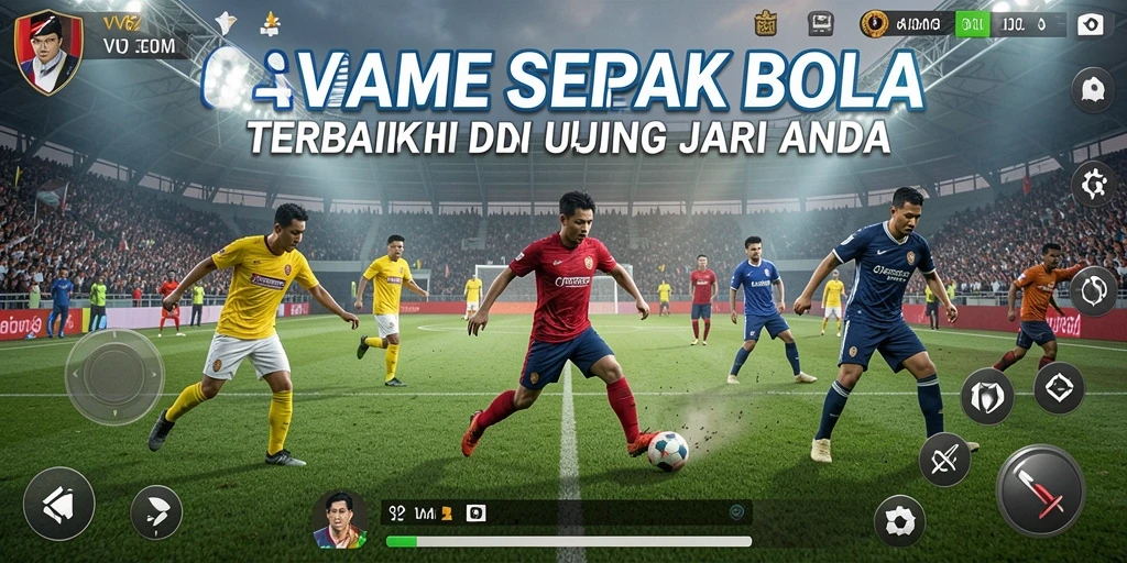 Tampilkan permainan sepak bola yang seru dan mendebarkan di VV62.
