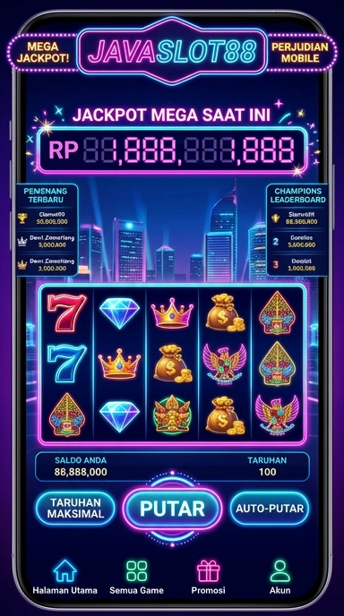 Tampilan javaslot88 saat mengunduh aplikasi.